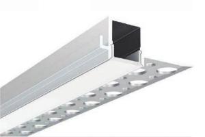 China 16*14mm Seamless Plaster Wall Light Trimless Drywall LED Aluminum Profile factory