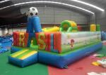 Colorful Durable Kids Inflatable Jumping Castle Lead Free Material For Amusement