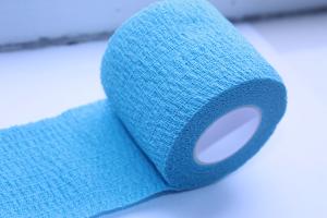 China Tear by Hand Self - adherent Cotton Elastic Bandage Wrap factory