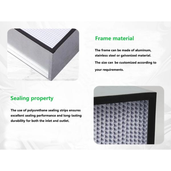 100-Level High-Efficiency Air Filter / Paper Partitioned High-Efficiency Air Filter