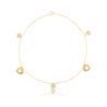 Buy cheap Design Your Own 18K Gold Anklet: Custom Names and Initials from wholesalers