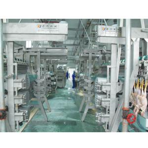 China Semi Auto Chicken Feather Plucking Equipment Slaughterhouse Poultry Plucking Machine factory