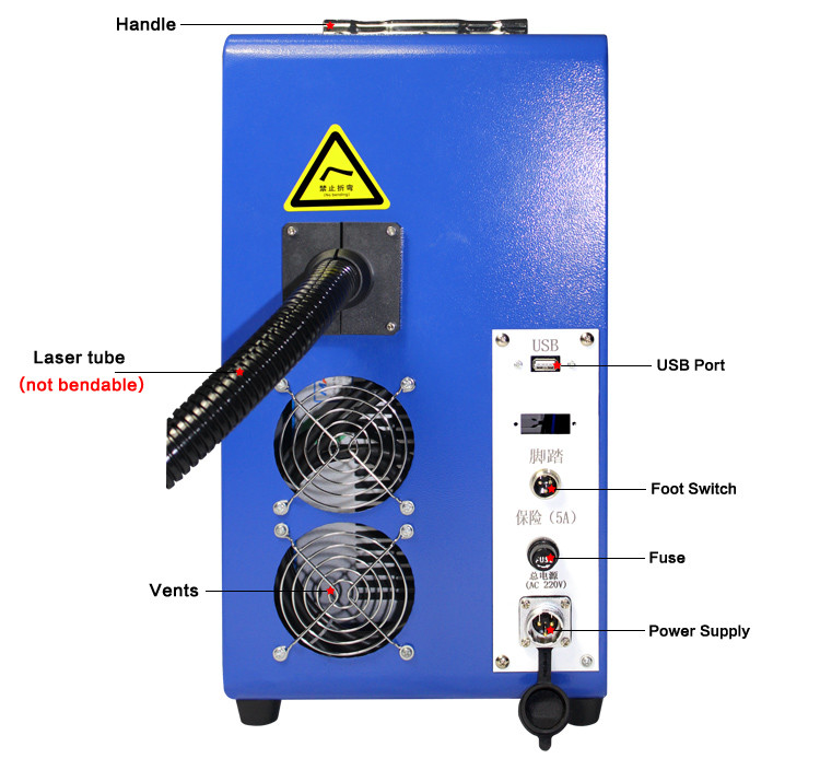 Laser Engraving Application 20w fiber laser marking machine for metals