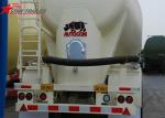 White Three Axles Carbon Steel Dry Bulk Truck Carriers Max Payload 80 Tons