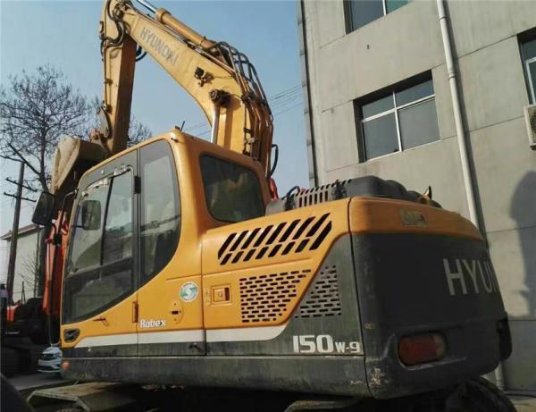 secondhand original VOLVO 150W-9 Wheel Excavator/secondhand volvo 150w-9 wheel