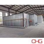 Metal Structural Parts Coating Production Line with Powder Coating Equipment
