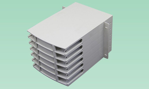 6 Layer 8 Or 12 Core Splicing Trays , 6 / 12 / 24 Fiber Optic Tray