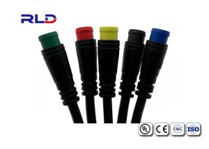 China IP65 2 - 6 Pins Cable Waterproof Plug Connector Electric Cable Signal factory