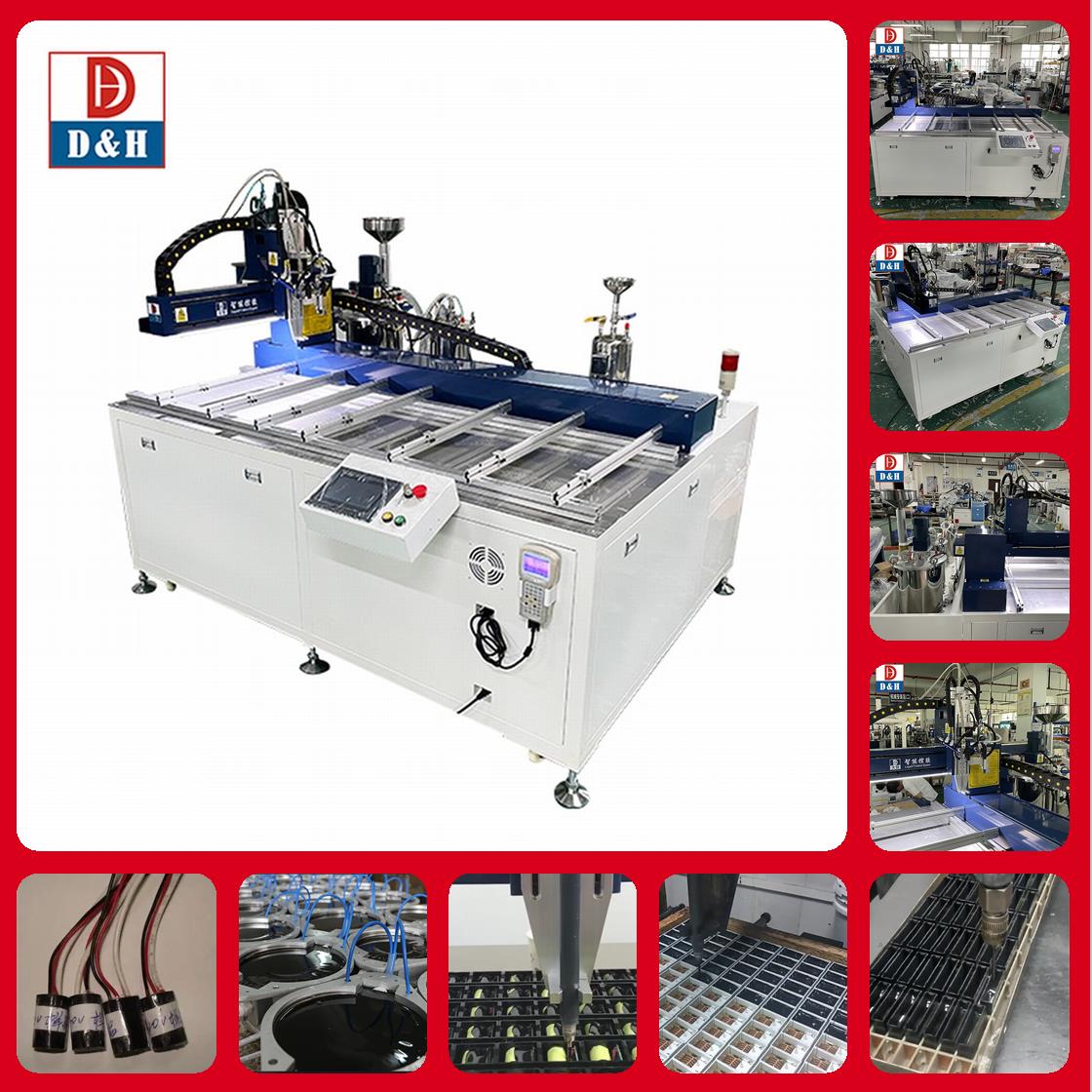 40L Tank Capacity AB Epoxy Mixing Stirring Dispenser for Automatic Potting Machine