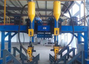 China T I H Beam Welding Line / Steel Fabrication Workstation Welding Assembly Line factory