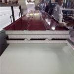 eps sandwich roof panel 1050-50-0.4mm RAL3005 steel sheet up and RAL9002 down