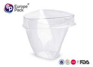 China Environmental protection 186ml Disposable Dessert Dishes For Jelly factory