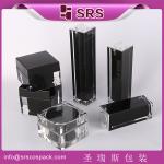 square luxury high quality bottles ,15ml 30ml 50ml airless bottle for body cream