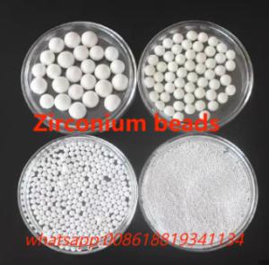 China Zirconia Grinding Media 95% ZrO2 Hardness 9 Mohs Excellent Acid Resistance factory