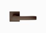 Luxury Brass Door Lock Set Modern Minimalist Door Handle 85mm 72mm Hole Distance