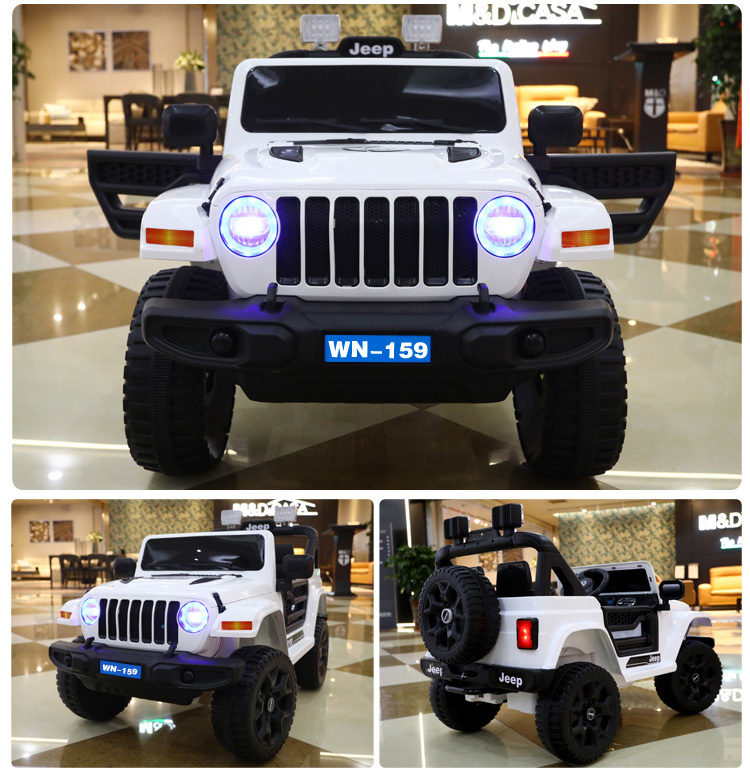 Lighting and Music Remote Control 12V Electric UTV Ride On Toys Car for Kids