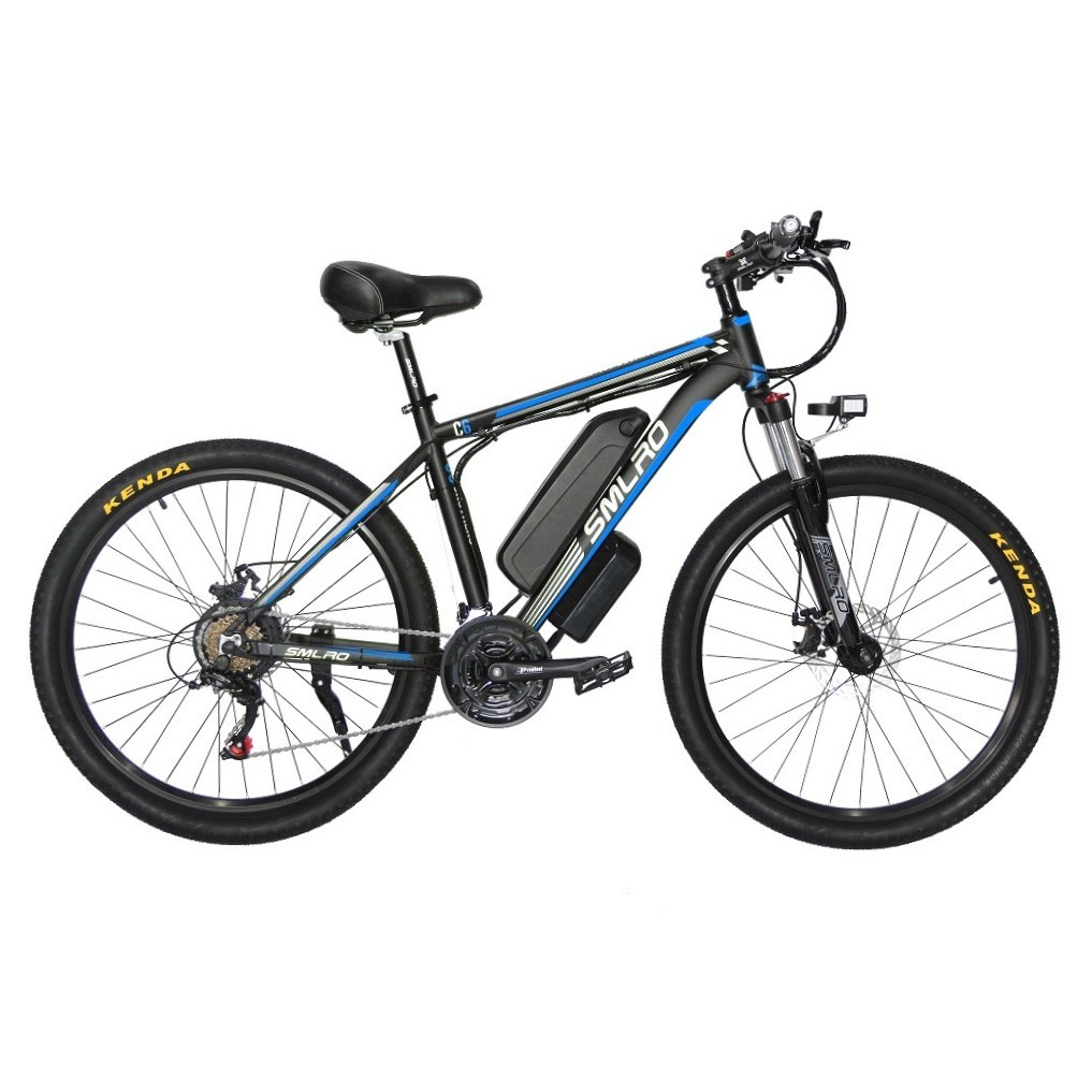 26" Electric Mountain Bike with 500W Motor and 13AH Lithium Battery