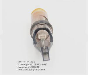 China Membrane Sealed Tattoo Needle Cartridges High Resiliency Silicone Rebound Reinforced Central Bar Allows Max Stability factory