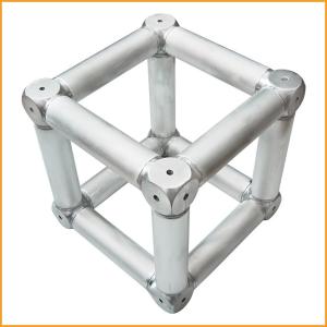 China Spigot Aluminum Alloy Stage Truss Coupler With Six Corner Coupler factory