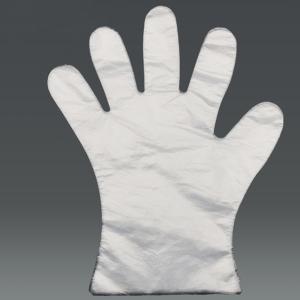 China Transparent Disposable Plastic Gloves For Food Handling Puncture Resistant factory
