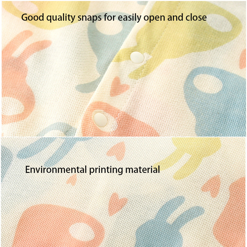 Custom printing with Snap Crotch Baby Bodysuit Romper 100% cotton Baby Romper