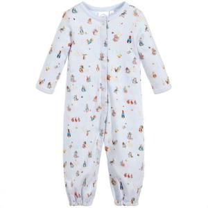 China Soft Bamboo Viscose baby jumpsuit Pajamas Newborn Sleepers Boy Girl Clothes Printed Baby Pajamas factory
