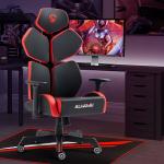 Polyvinyl Chloride Frame Gaming Chair with Large Size 20.87"D x 27.56"W x 51.18