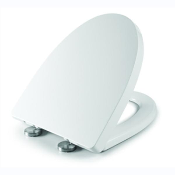 Sustainable Bathroom Upgrade Simple Single Press Quick Release Thin Toilet Seat