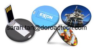 China Round Card USB/Mini Card USB Flash Drive/Circle Card USB Flash Drives on sale