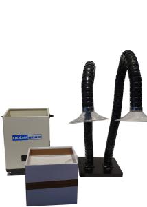 China Firm 11kg Solder Fume Extractor Filter With Light Alarm factory