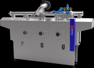 China Steam Heat Shrink Oven For Hot Melt Opp Sleeve Labeling Machine factory