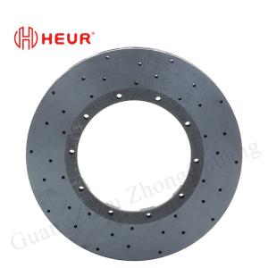 China Custom Carbon Ceramic Brake Discs For Porsche 992 GT3RS Upgrade 380x32mm Rear Set factory