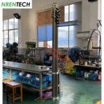 12m mobile telescoping mast 30kg payloads 2.55m closed height-pneumatic lifting