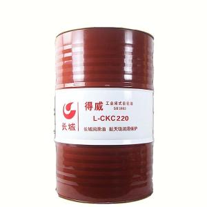 China Great Wall L-CKC Industrial Closed Gear Oil Medium Duty Lubricant Sinopec Lubricant factory