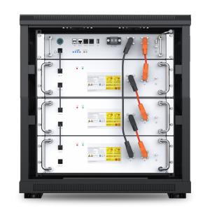 China Rack Mounted Lithium Battery 102.4V High Volt Lithium ion battery Cabinet factory