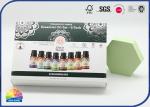 Decorated Cardboard Corrugated Packaging Box Silver Stamping With Tray