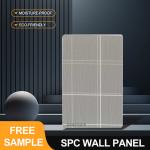 SPC Marble Wall Panel Limited 600*2440*4mm Waterproof Stone Plastic Eco-Friendly