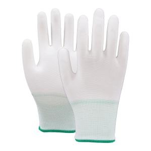 China 13 Gauge PU Coated Polyester Handling Gloves Breathable factory