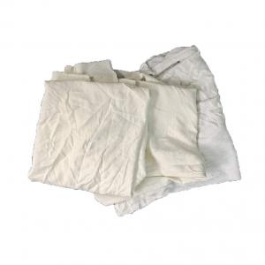 China Soft 95% Cotton 20kg/Bale White Cotton Rags on sale