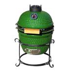 13 Inch Table Top Kamado Charcoal Ceramic Grill for Outdoor Camping Garden RV