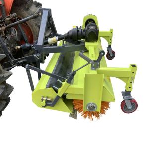 China PTO Shaft Tractor Road Sweeper Gasoline Cold Water Cleaning Machine factory