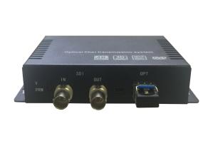 China 12G-SDI fiber optic extender compatible with 6G-SDI, 3G-SDI,HD-SDI/ASI factory