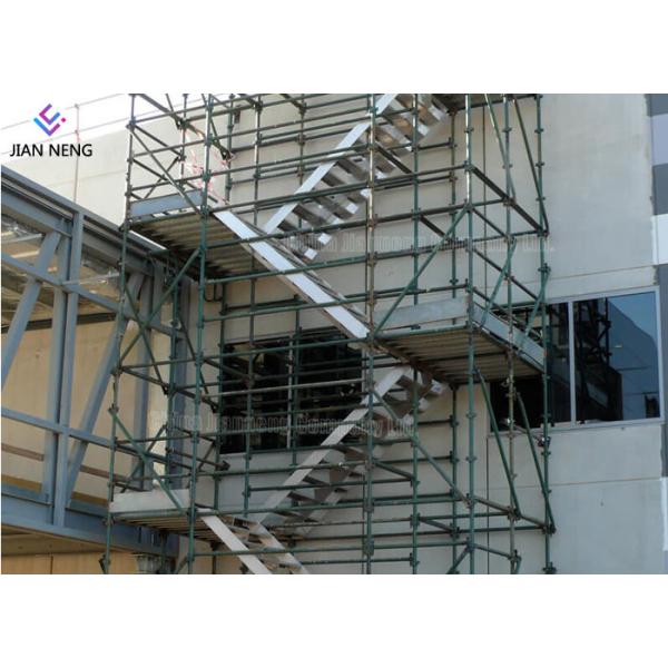 China Industrial Project Scaffold Stair Tower With Socket And Spigot Joints factory