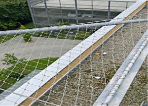 China Anti Acid Architectural Wire Mesh , 7 X19 Stainless Steel Rope Mesh Netting factory