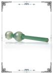Darken Green Glass oil burner Smoking Water Bong Accessories 14CM Height