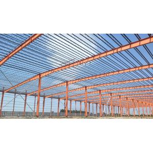 China Pre - Engineered Building Workshop Steel Structure Light Steel Prefab Metal Workshop factory