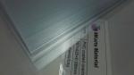 Strong Adhesion Level Digital Printing Pvc Coated Overlay