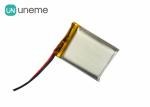 803040 Small 3.7V Rechargeable Battery 3.7Wh 1000mAh With JST-PH-2P Connector