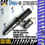 Hot sale fuel common rail injector 375-4106 3754106 20R3483 for Caterpillar