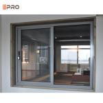 Kitchen 48 X 48 Aluminum Sash Sliding Lock Window For Interior Decoration